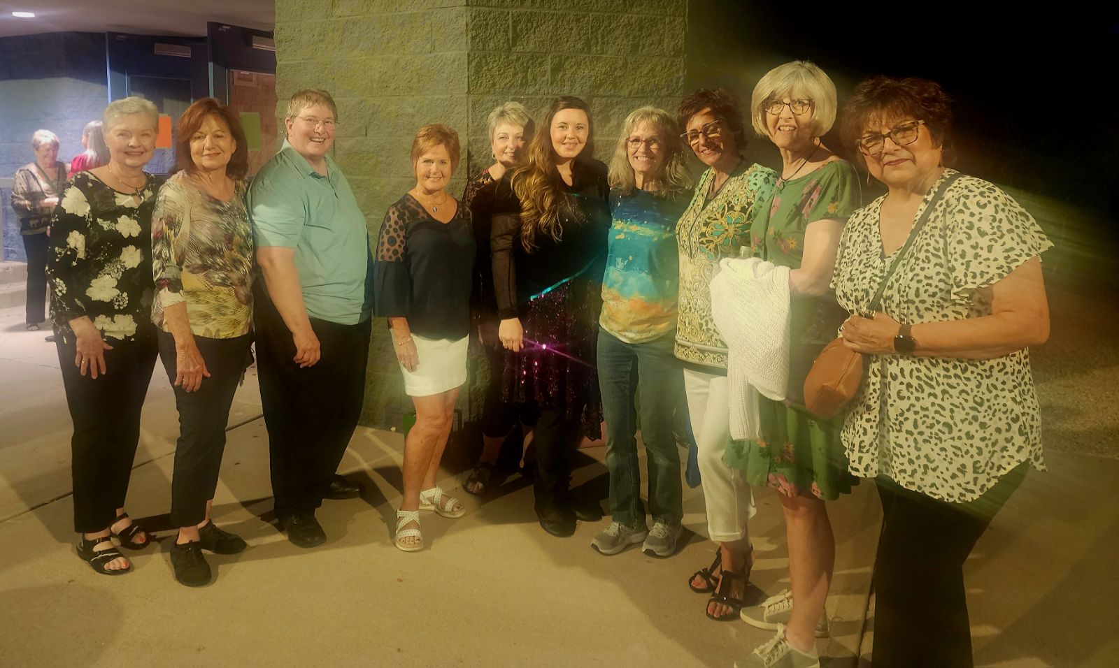 Westwind Harmony Chorus night out to see 'Go for the Gold' show