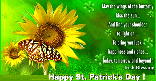Irish Blessing - Happy St Patrick's day