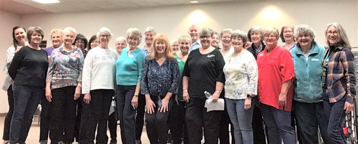 Westwind Harmony is getting ready for their 4 day PVI and workshops with Debra Lynn