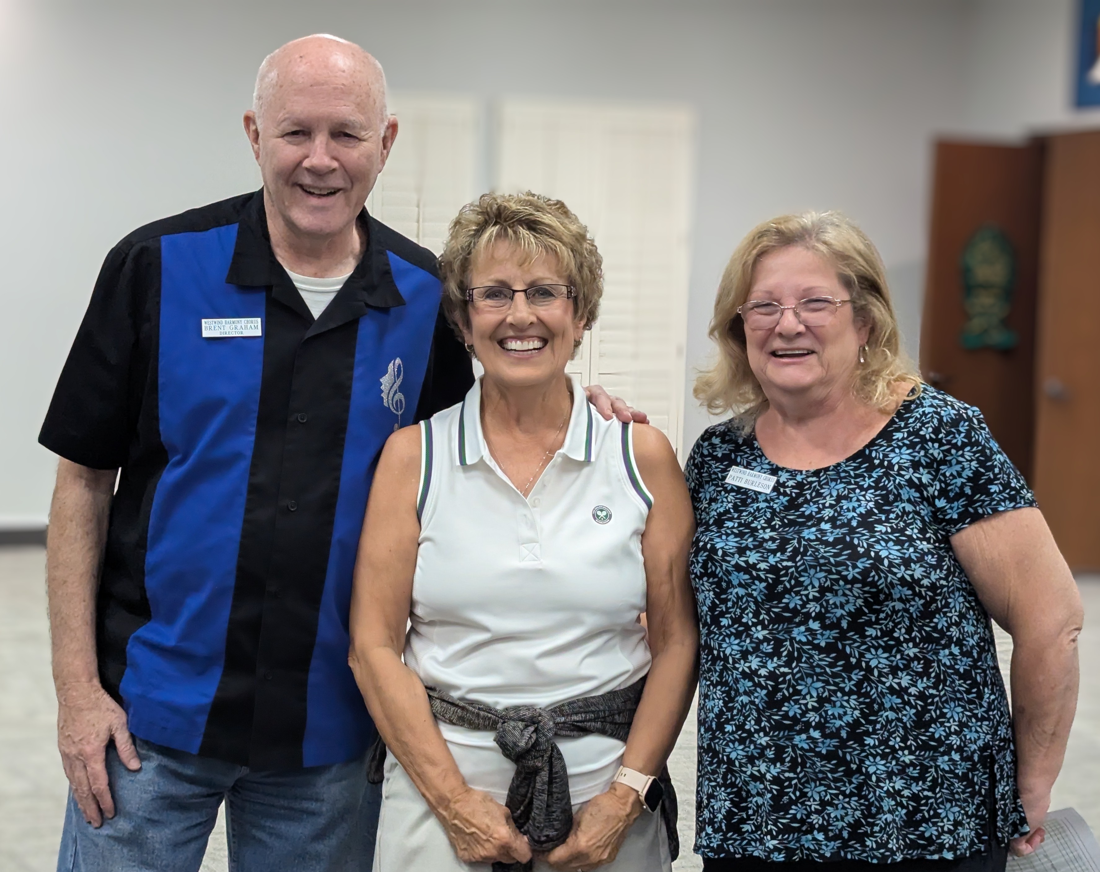 Welcome Sally to Westwind Harmony Chorus